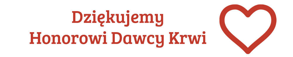 dziękujemy honorowi dawcy krwi